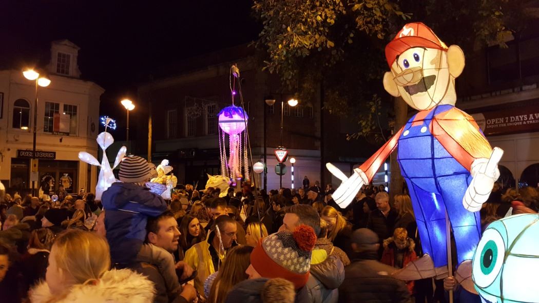 Yeovil lantern parade 